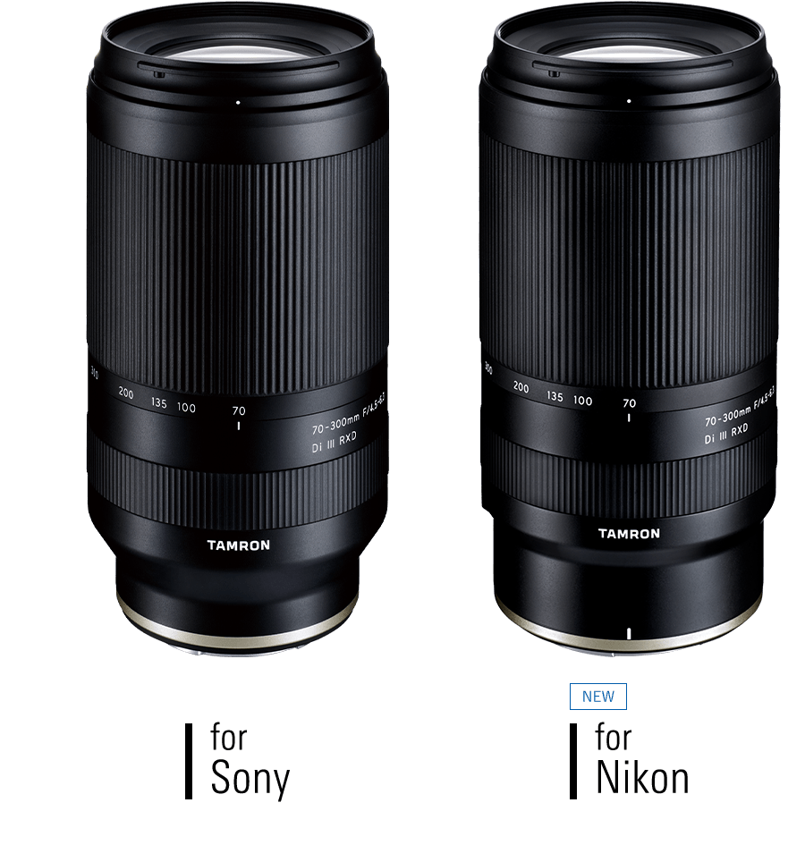 TAMRON 70-300mm f 4.5-6.3 di iii rxd