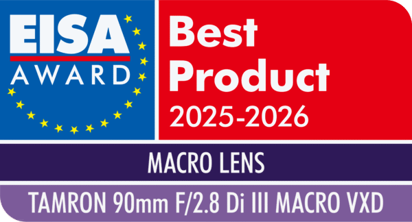EISA Award Logo TAMRON 90mm F2.8 Di III MACRO VXD