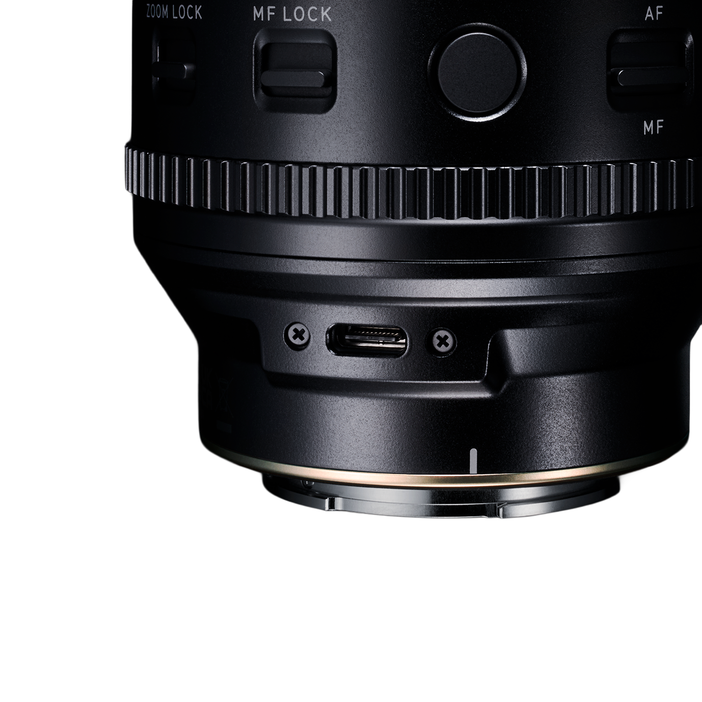 Tamron Wide Angle Zoom Lens Close-up of a Tamron wide angle zoom lens for cameras.